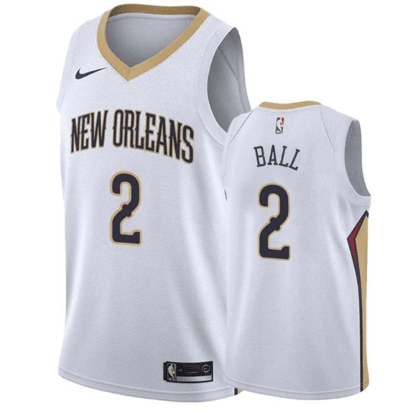 LONZO BALL NEW ORLEANS PELICANS ASSOCIATION JERSEY - Prime Reps