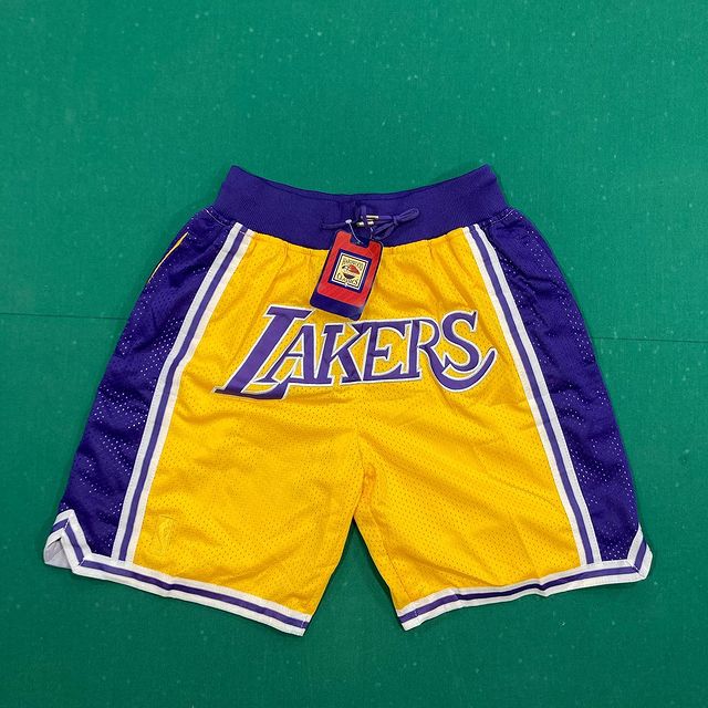 new laker shorts