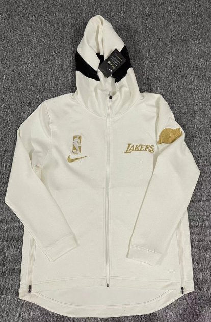 LOS ANGELES LAKERS CHAMPIONSHIPS CHAMPIONS WARM UP JACKET - Prime Reps