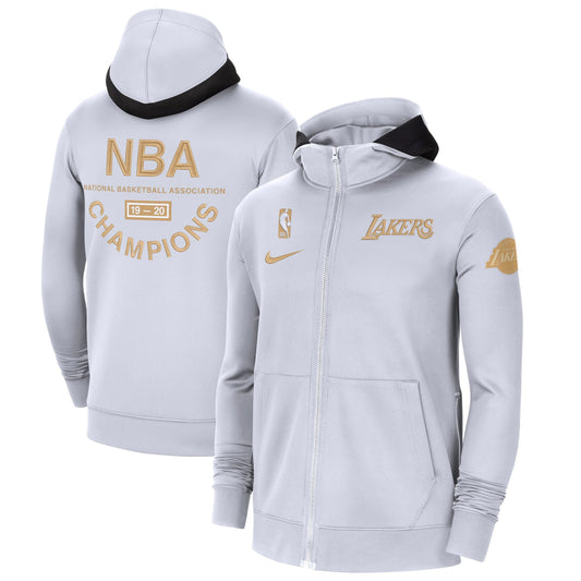 LOS ANGELES LAKERS CHAMPIONSHIPS CHAMPIONS WARM UP JACKET - Prime Reps
