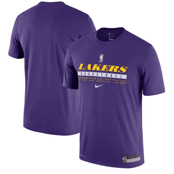 LOS ANGELES LAKERS PRACTICE T-SHIRT - Prime Reps
