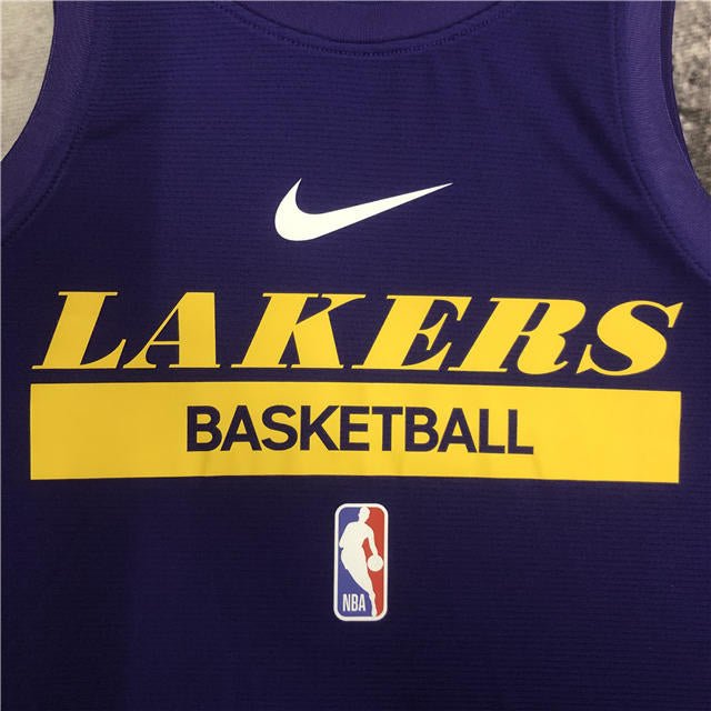 NBA Los Angeles Lakers Practice Short Sleeve Tee (Black, Small) :  : Clothing & Accessories