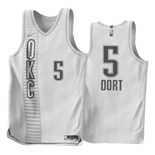 LUGUENTZ DORT OKLAHOMA CITY THUNDER 2021-22 CITY EDITION JERSEY - Prime Reps