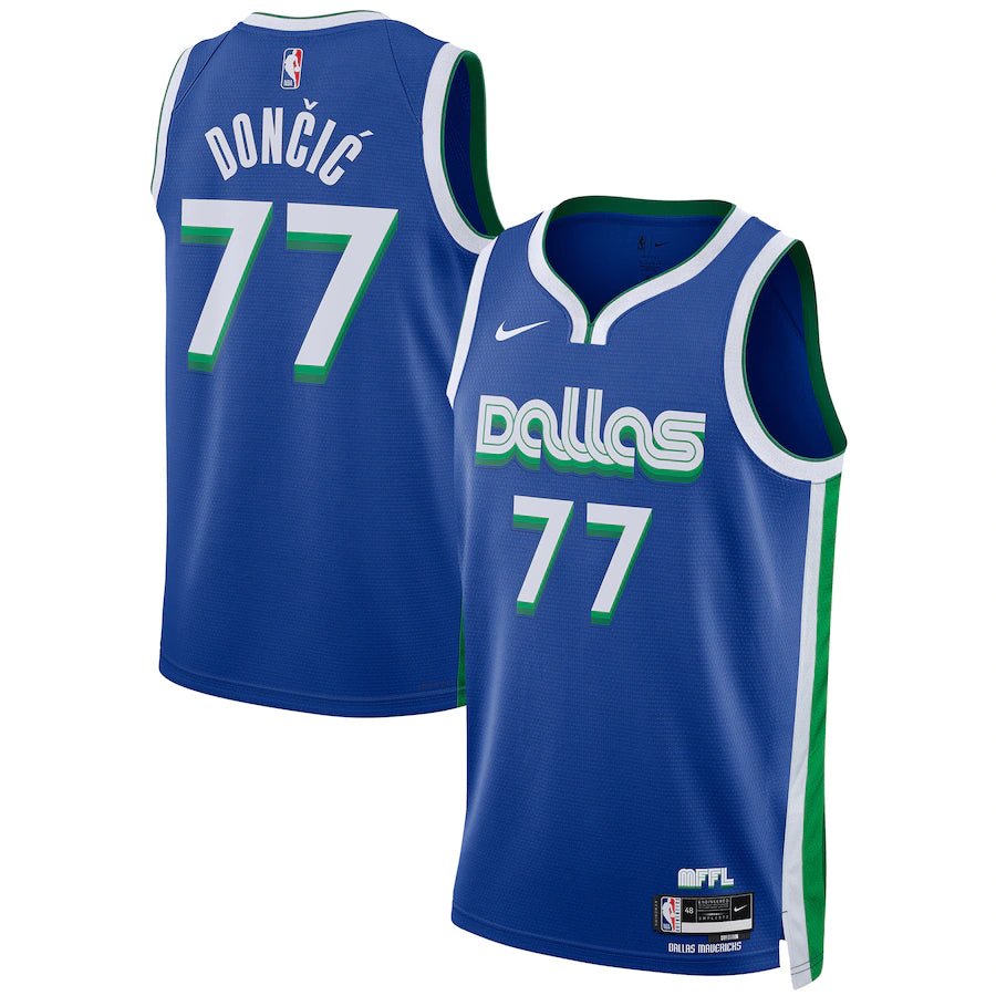 LUKA DONCIC DALLAS MAVERICKS 2022-23 CITY EDITION JERSEY - Prime Reps