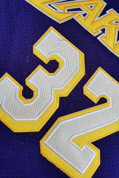MAGIC JOHNSON LOS ANGELES LAKERS THROWBACK JERSEY - Prime Reps