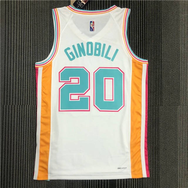MANU GINOBILI SAN ANTONIO SPURS CITY EDITION JERSEY - Prime Reps