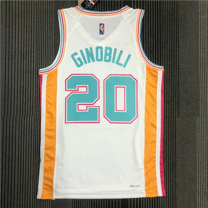 MANU GINOBILI SAN ANTONIO SPURS CITY EDITION JERSEY - Prime Reps