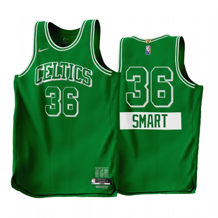 MARCUS SMART BOSTON CELTICS 2021-22 CITY EDITION JERSEY - Prime Reps