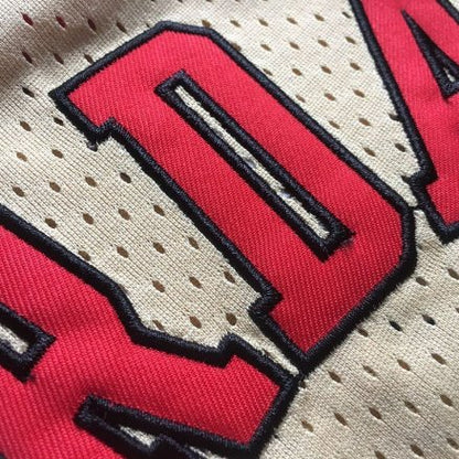 MICHAEL JORDAN CHICAGO BULLS GOLDEN THROWBACK JERSEY - Prime Reps
