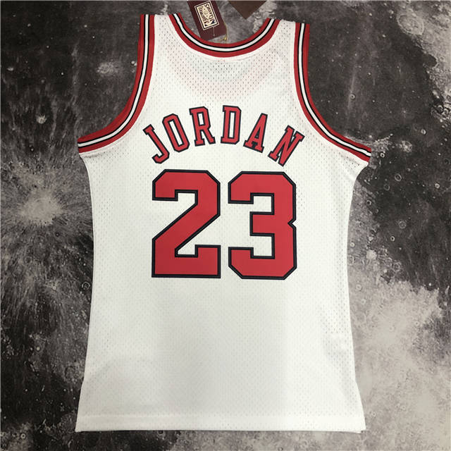 MICHAEL JORDAN CHICAGO BULLS THROWBACK JERSEY (HEAT APPLIED) - Prime Reps