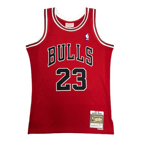 MICHAEL JORDAN CHICAGO BULLS THROWBACK JERSEY (HEAT APPLIED) - Prime Reps