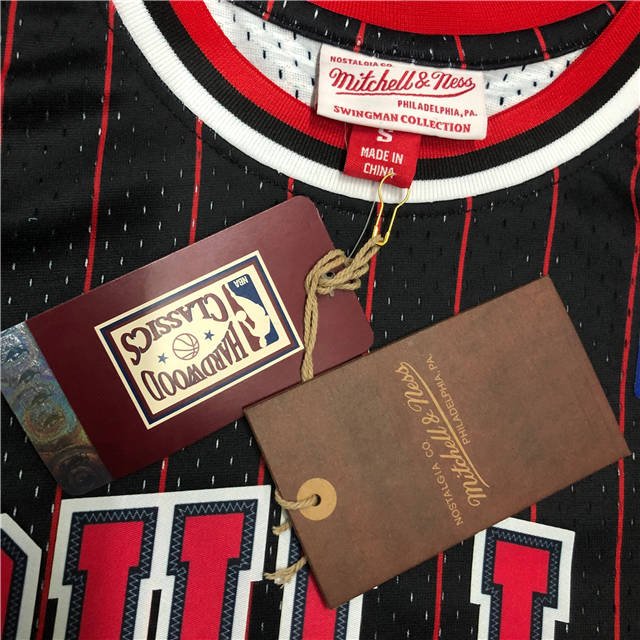 MICHAEL JORDAN CHICAGO BULLS THROWBACK JERSEY (HEAT APPLIED) - Prime Reps