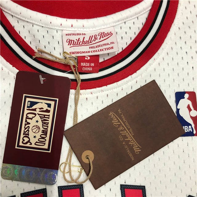 MICHAEL JORDAN CHICAGO BULLS THROWBACK JERSEY (HEAT APPLIED) - Prime Reps