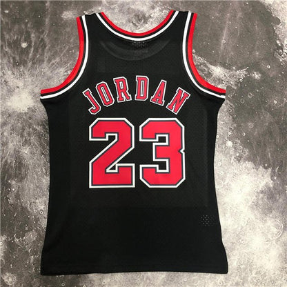MICHAEL JORDAN CHICAGO BULLS THROWBACK JERSEY (HEAT APPLIED) - Prime Reps