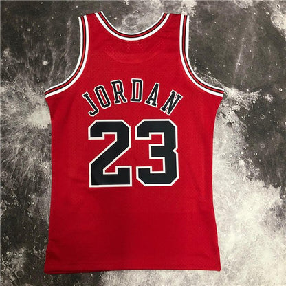 MICHAEL JORDAN CHICAGO BULLS THROWBACK JERSEY (HEAT APPLIED) - Prime Reps