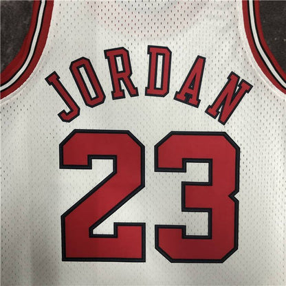 MICHAEL JORDAN CHICAGO BULLS THROWBACK JERSEY (HEAT APPLIED) - Prime Reps