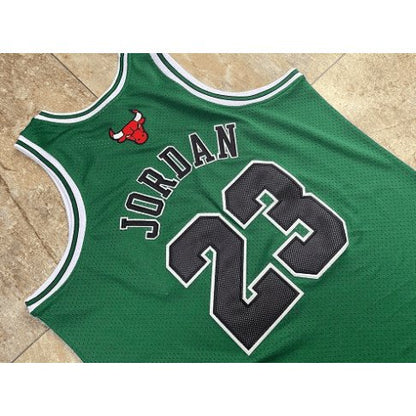 MICHAEL JORDAN CHICAGO BULLS THROWBACK JERSEY ST. PATRICK'S DAY - Prime Reps