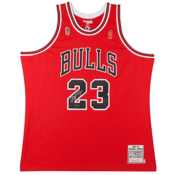 MICHAEL JORDAN CHICAGO BULLS TROPHY THROWBACK JERSEY - Prime Reps