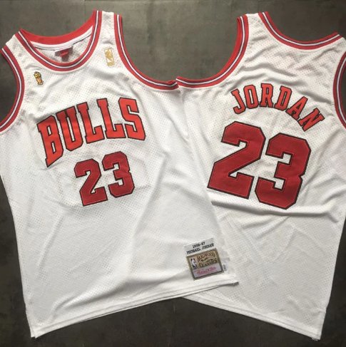 MICHAEL JORDAN CHICAGO BULLS TROPHY THROWBACK JERSEY - Prime Reps