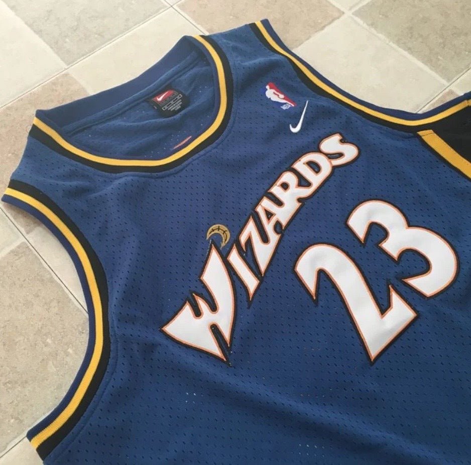 MICHAEL JORDAN WASHINGTON WIZARDS THROWBACK JERSEY - Prime Reps