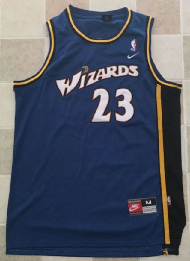 MICHAEL JORDAN WASHINGTON WIZARDS THROWBACK JERSEY - Prime Reps