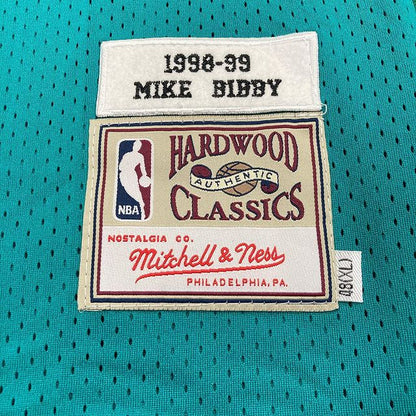 MIKE BIBBY MEMPHIS GRIZZLIES VANCOUVER THROWBACK JERSEY - Prime Reps
