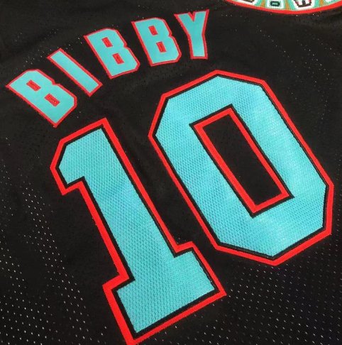 MIKE BIBBY MEMPHIS GRIZZLIES VANCOUVER THROWBACK JERSEY - Prime Reps