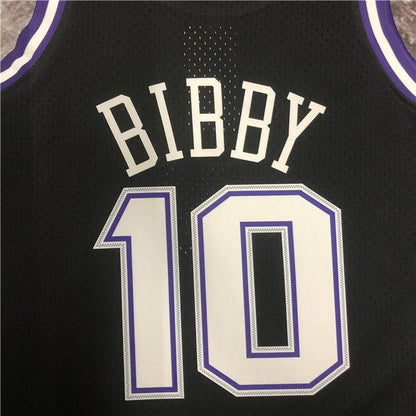 MIKE BIBBY SACRAMENTO KINGS THROWBACK JERSEY (HEAT APPLIED) - Prime Reps