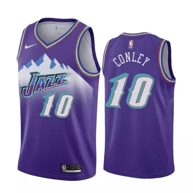 MIKE CONLEY UTAH JAZZ THROWBACK JERSEY - Prime Reps