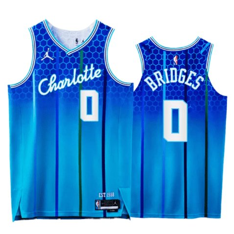 MILES BRIDGES CHARLOTTE HORNETS 2021-22 CITY EDITION JERSEY - Prime Reps