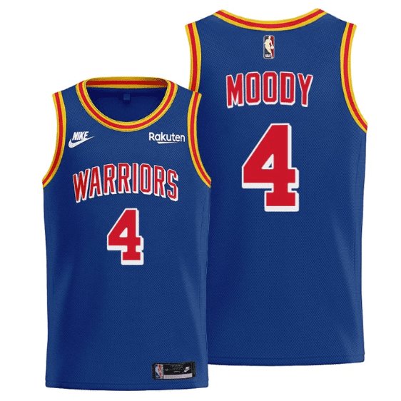 MOSES MOODY GOLDEN STATE WARRIORS 75TH ANNIVERSARY JERSEY - Prime Reps