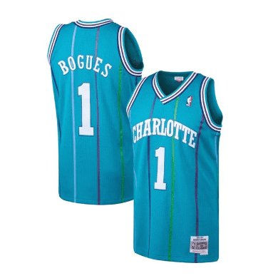 MUGGSY BOGUES CHARLOTTE HORNETS THROWBACK JERSEY - Prime Reps