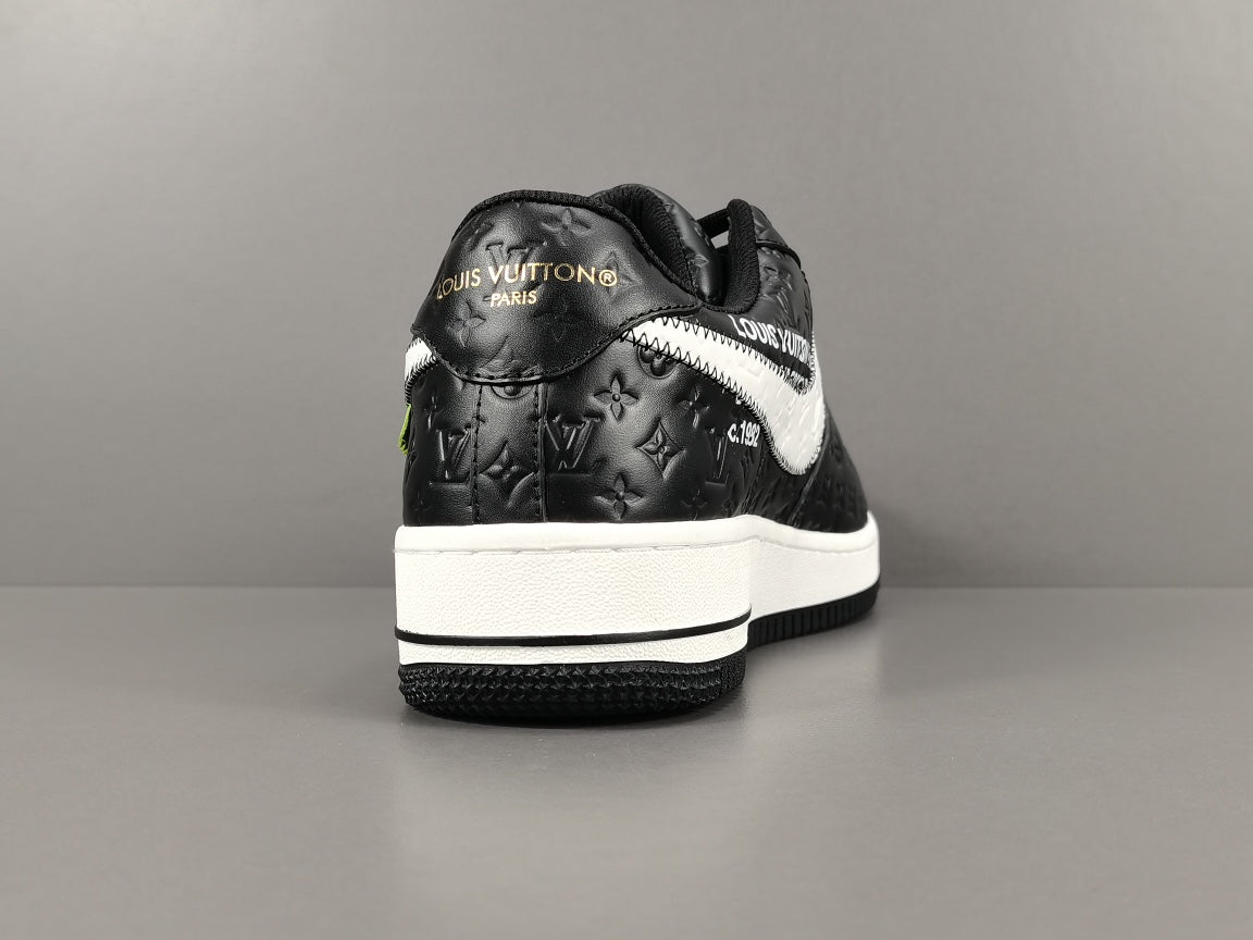 nike air force 1 x L**is vuitton black