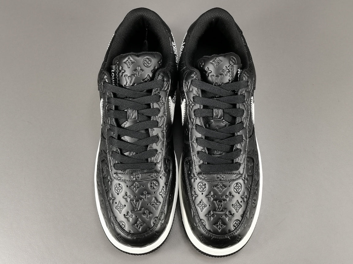 nike air force 1 x L**is vuitton black