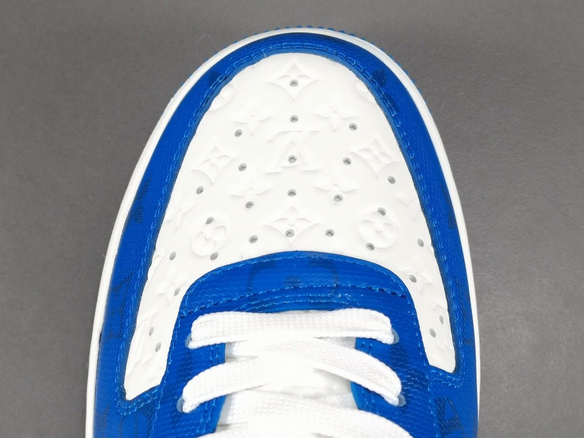 nike air force 1 x L**is vuitton blue/white