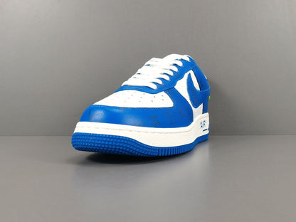 NIKE AIR FORCE 1 x LOUIS VUITTON BLUE/WHITE - Prime Reps