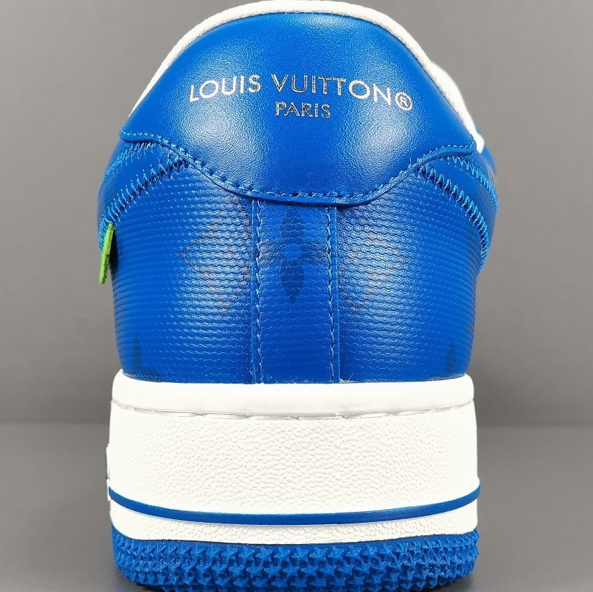 nike air force 1 x L**is vuitton blue/white