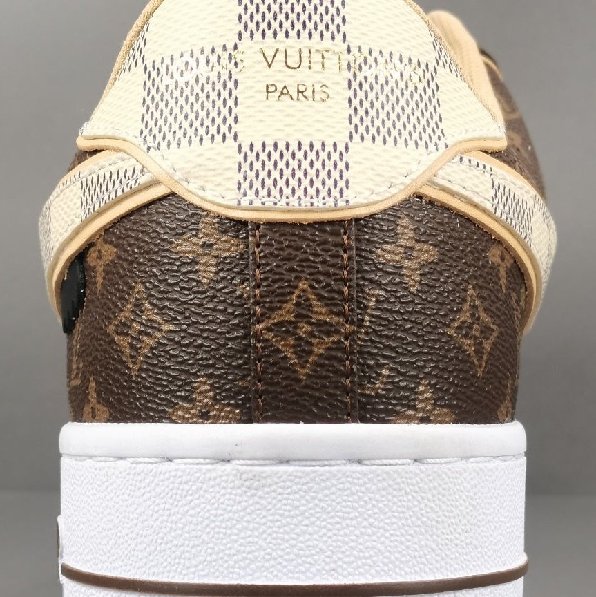 nike air force 1 x L**is vuitton brown