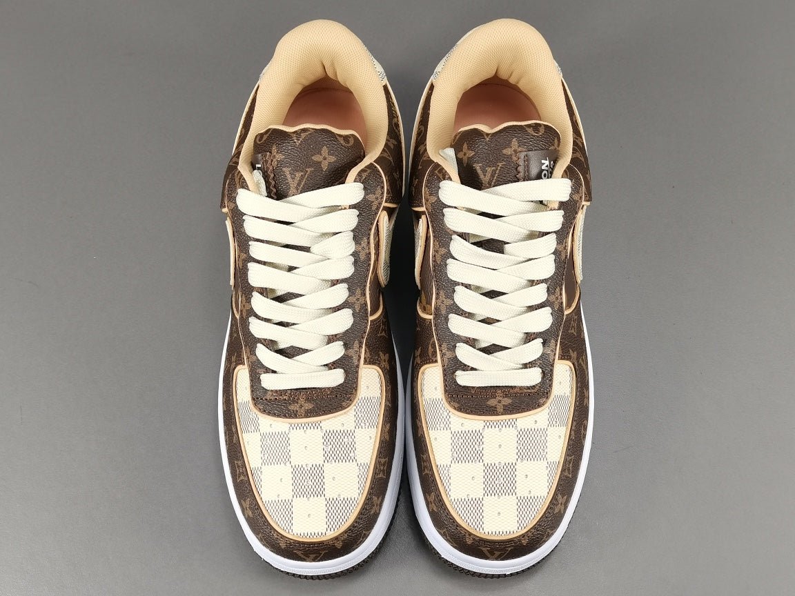 A closer look at the Louis Vuitton and Nike Air Force 1 by