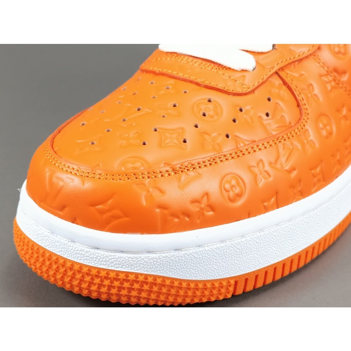 NIKE AIR FORCE 1 x LOUIS VUITTON ORANGE - Prime Reps