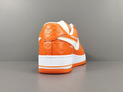 NIKE AIR FORCE 1 x LOUIS VUITTON ORANGE - Prime Reps