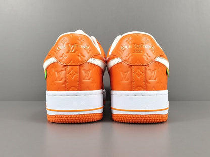 NIKE AIR FORCE 1 x LOUIS VUITTON ORANGE - Prime Reps