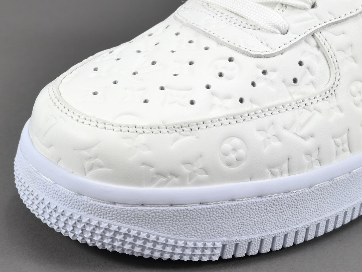 nike air force 1 x L**is vuitton white