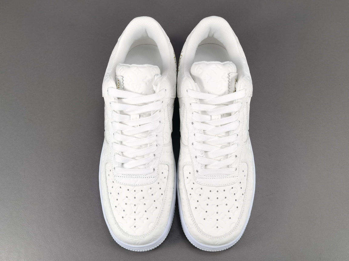 nike air force 1 x L**is vuitton white