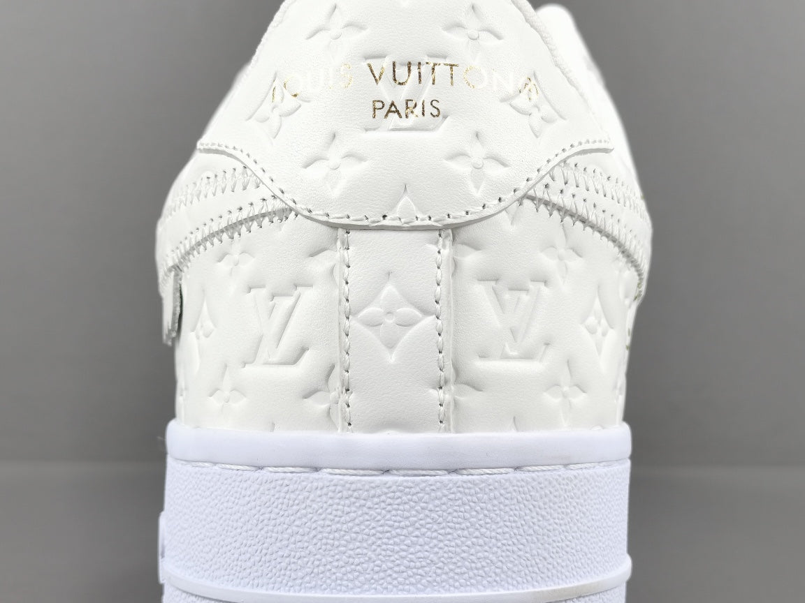 nike air force 1 x L**is vuitton white