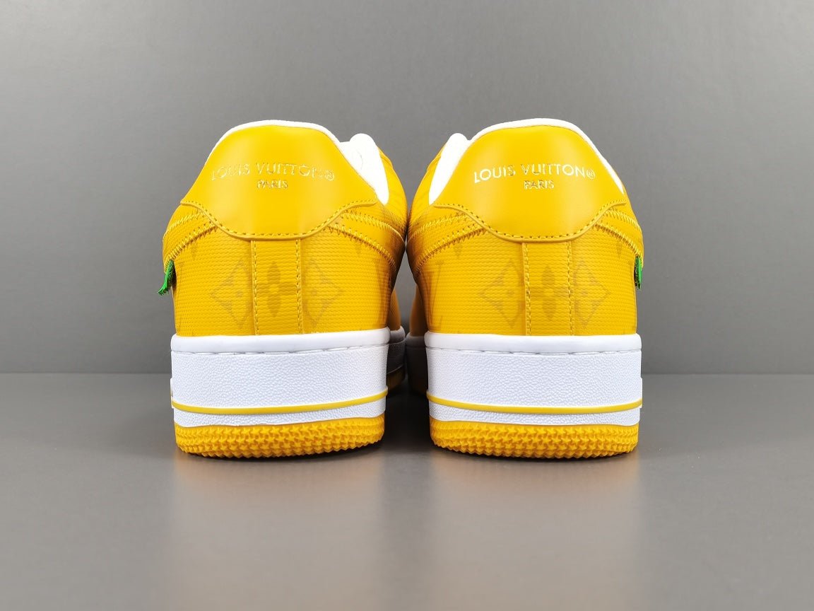 NIKE AIR FORCE 1 x LOUIS VUITTON YELLOW/WHITE - Prime Reps