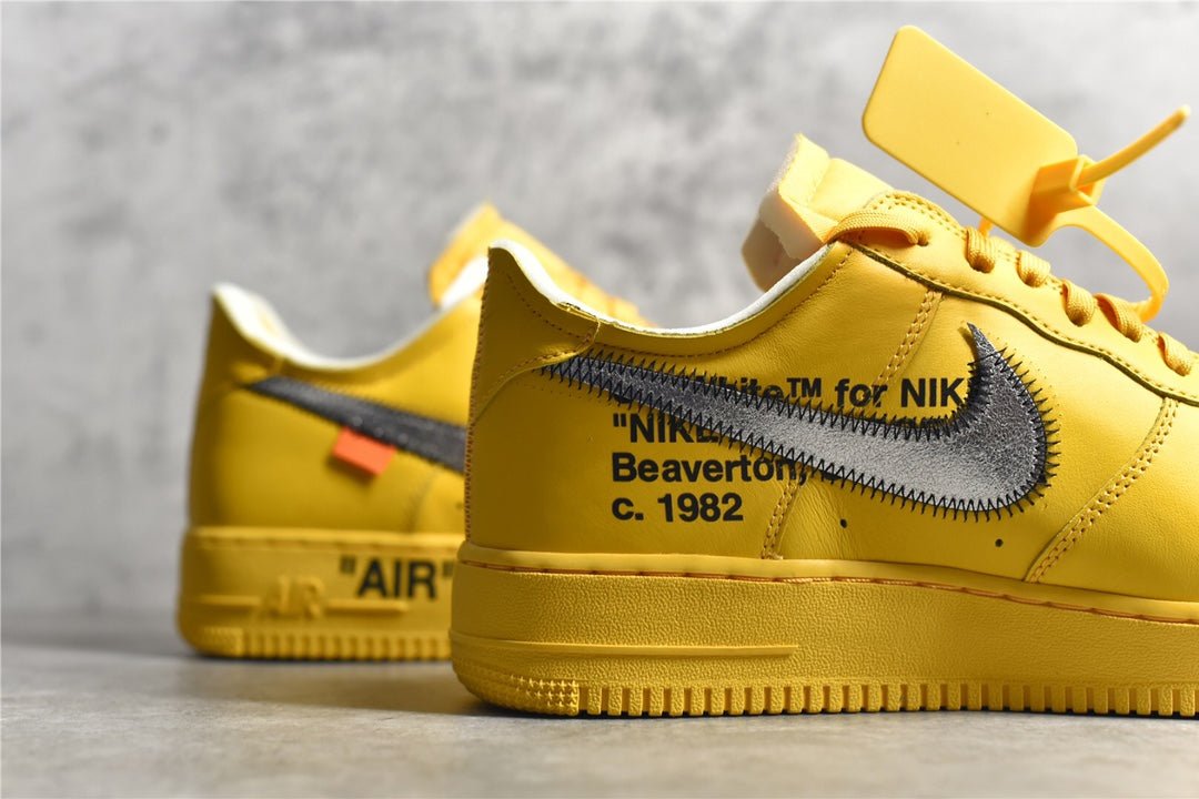 Nike Air Force 1 Low Off-White ICA University Gold (Size 13)