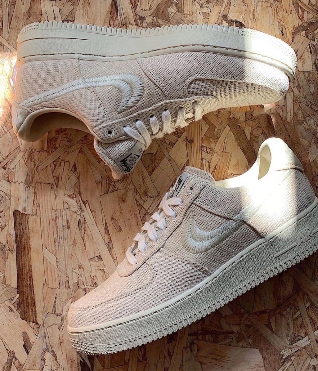 NIKE AIR FORCE 1 x STUSSY FOSSIL - Prime Reps