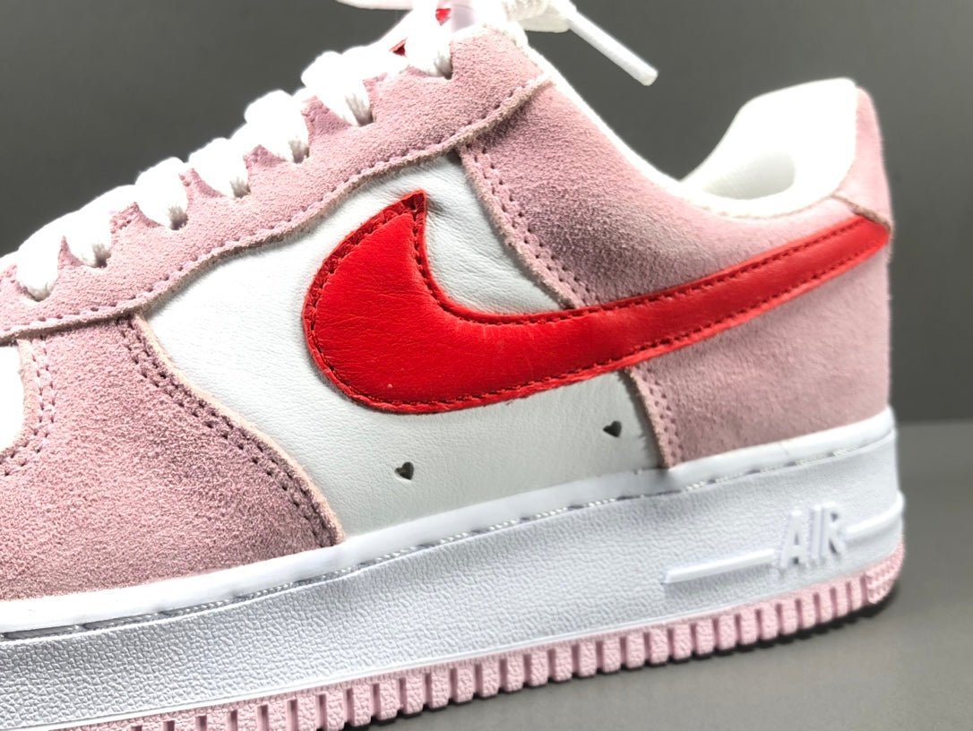 Nike Air Force 1 Custom Low Valentines Day Red Pink Shoes Men