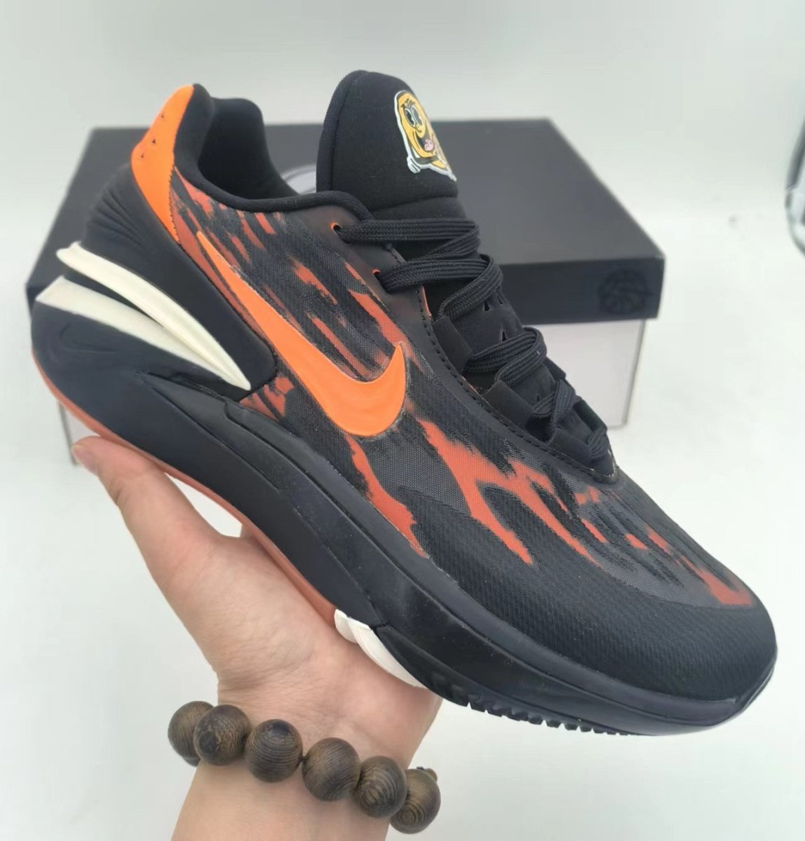 NIKE AIR ZOOM G.T. CUT 2 x BLACK PHANTOM ORANGE - Prime Reps